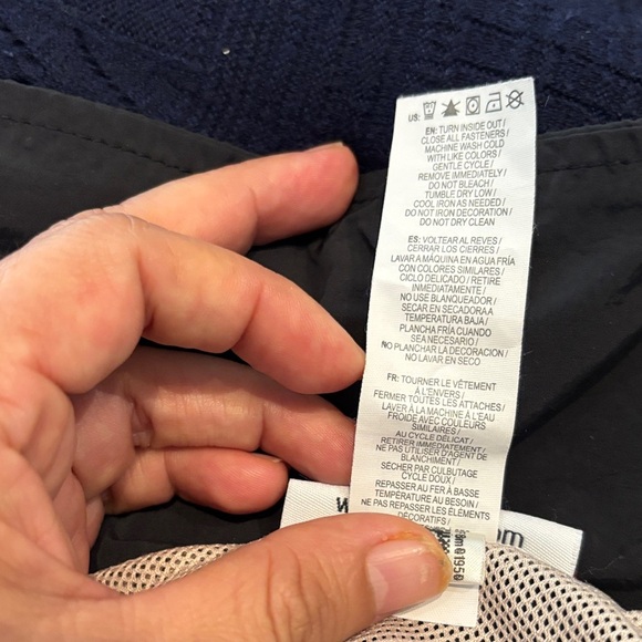 Reebok Two-Tone Black and Cream Jacket - Picture 5 of 5